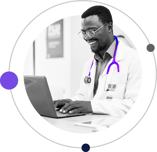Healthcare professionals using Dokera platform